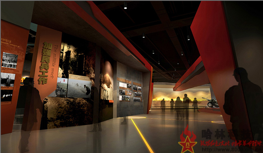 【網(wǎng)上3D軍史館】長沙警備區(qū)軍史館制作案例展示