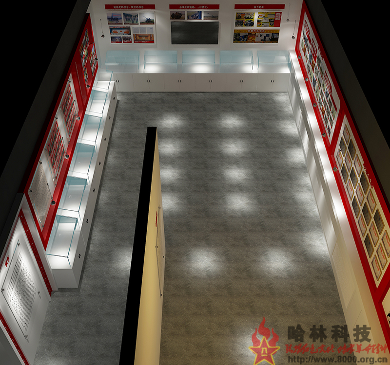 【武警部隊警犬基地警史館 】室內裝修布展陳列設計方案